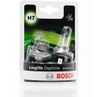 Amazon: Lampes de phare Bosch H7 Longlife Daytime - 12V, 55W, PX26d, 2 ampoules à 9,33€