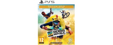 Amazon: Jeu Riders Republic Gold sur PS5 à 59,99€