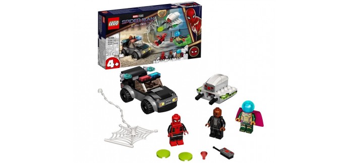 Amazon: LEGO Marvel L’Attaque du Drone : Spider-Man contre Mystério - 76184 à 18,82€