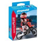 Amazon: Playmobil Pilote de Motocross - 9357 à 2,66€