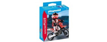 Amazon: Playmobil Pilote de Motocross - 9357 à 2,66€