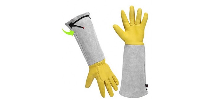 Amazon: Gants de jardinage en cuir &agrave; 14,99&euro;