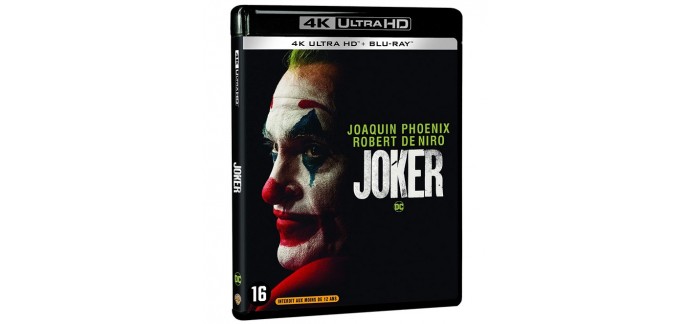 Amazon: Joker en 4K Ultra HD + Blu-ray à 18€