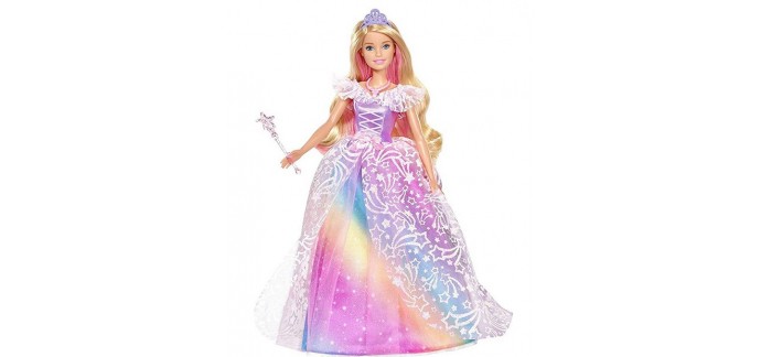 Amazon: Poupée Barbie Dreamtopia Princesse de Rêves à 9,95€
