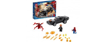 Amazon: LEGO Marvel Super Heroes Spider-Man et Ghost Rider Contre Carnage avec Voiture - 76173 à 11,98€