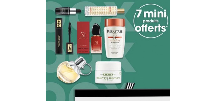 Sephora: [Black Friday] 7 mini produits offerts dès 70€ d'achats sur une sélection de marques