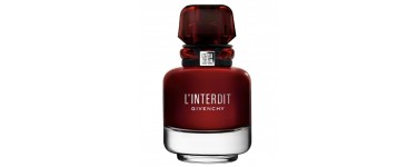 Nocibé: Eau de parfum L'interdit Rouge de Givenchy à 44,73€