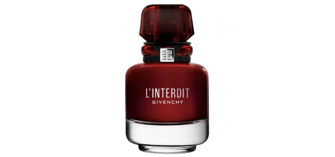 Nocibé: Eau de parfum L'interdit Rouge de Givenchy à 44,73€