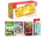 Auchan: Pack Nintendo Switch + Pikmin 3 + Paper Mario + Hyrule Warriors + Pochette & protection à 254,99€