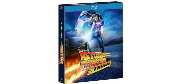 Amazon: Coffret Blu-ray Retour vers Le Futur : Trilogie à 14,99€