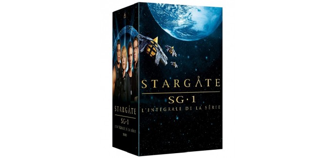 Amazon: Coffret DVD Stargate SG-1 - L'intégrale de la série à 59,99€