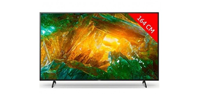 Amazon: TV LED 4K UHD 65" Sony KE65XH8096 à 799€