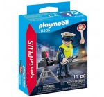 Amazon: Playmobil Policier avec Radar de Vitesse - 70305 à 3,14€