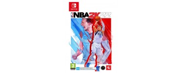 Amazon: Jeu NBA 2K22 sur Nintendo Switch à 24,99€