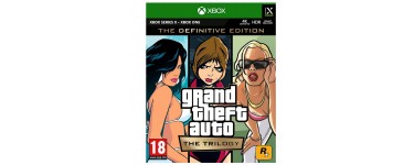 Amazon: Jeu GTA The Trilogy - The Definition Edition sur Xbox Series X à 14,99€