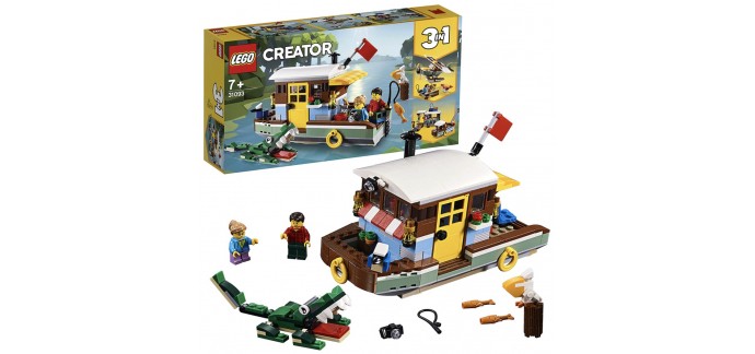 LEGO: La péniche au bord du fleuve (31093) offerte dès 170€ d'achat