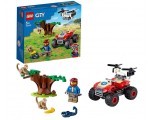 Amazon: LEGO City Wildlife Le Quad de Sauvetage des Animaux Sauvages avec Figurines - 60300 à 8,99€