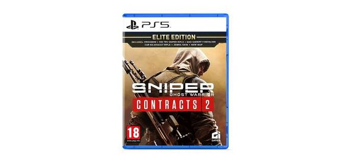 Amazon: Jeu Sniper Ghost Warrior Contracts 2 - Elite Edition sur PS5 à 14,90€