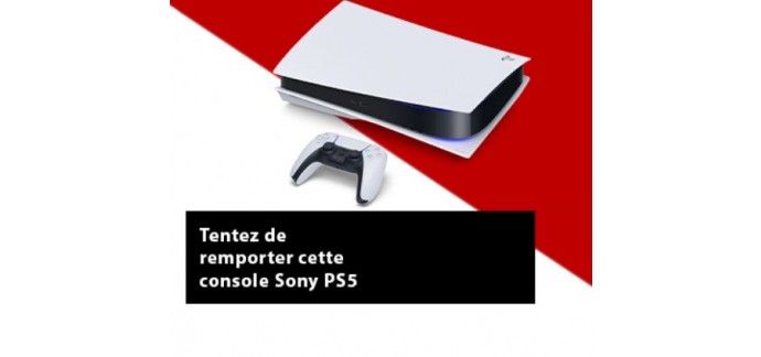 Rakuten: 1 console de jeux PS5 à gagner