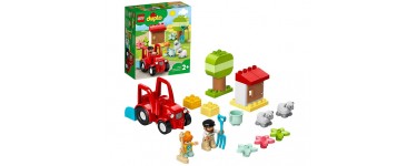 Amazon: LEGO Duplo Town Le Tracteur et Les Animaux Ferme - 10950 à 17,99€