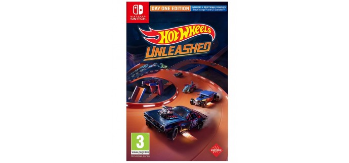 Amazon: Hot Wheels Unleashed - D1 Edition sur Nintendo Switch à 34,99€