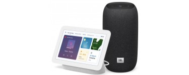 Boulanger: Enceinte portable JBL Link Portable + Google Nest Hub2 à 99,99€