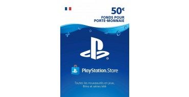 Eneba: Carte PlayStation Store de 50€ à 41,61€