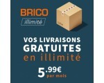 Brico Privé: Livraison gratuite et illimitée grâce à l'abonnement Brico Illimité pour 5,99€/mois ou 49,99€/an