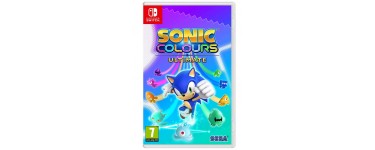 Amazon:  Sonic Colours Ultimate sur Nintendo Switch à 26,86€