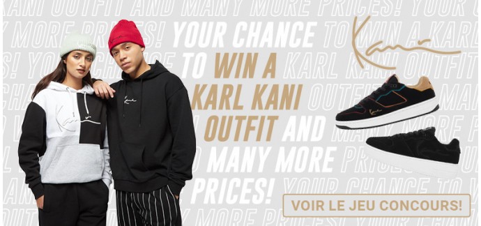SNIPES: Des tenues Karl Kani, des bons d'achat, divers articles au choix à gagner