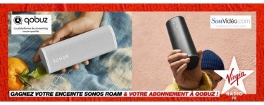 Virgin Radio: 1 enceinte Sono + 1 an d'abonnement Qobuz à gagner