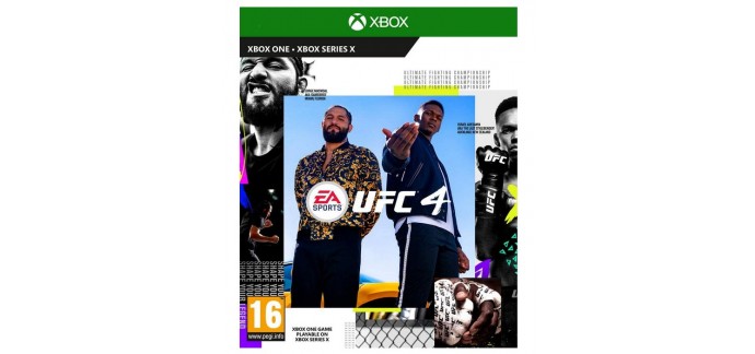 Amazon: Jeu UFC 4 sur Xbox One à 29,98€