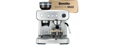 Darty: Expresso avec broyeur BREVILLE BARISTA MAX - VCF126X01 à 329,99€