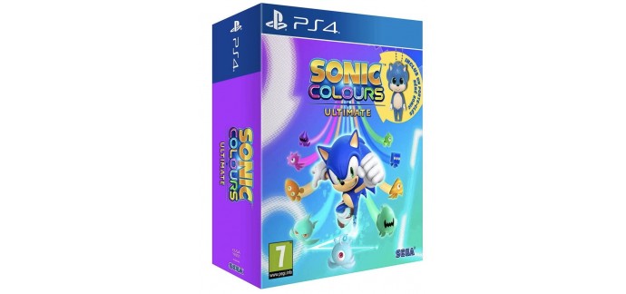 Amazon: Jeu Sonic Colours Ultimate Day One edition sur PS4 à 29,99€