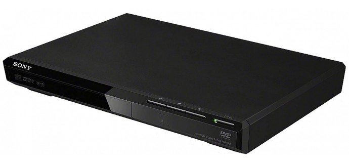 Amazon: Lecteur DVD Sony DVP-SR170 - Noir à 39,99€