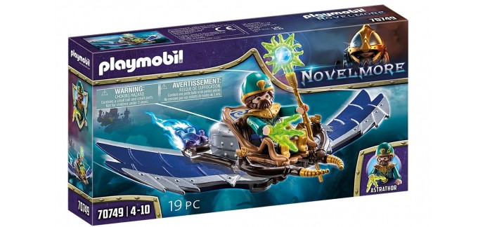 Amazon: Playmobil Violet Vale Magicien Volant - 70749 à 5,94€