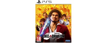 Amazon: Jeu Yakuza Like A Dragon sur PS5 à 24,56€