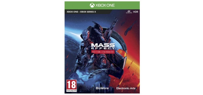 Amazon: Jeu Mass Effect : Édition Légendaire sur Xbox One à 24,95€