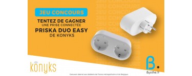 Byothe: 1 double prise connectée Priska Duo Easy de Konyks à gagner