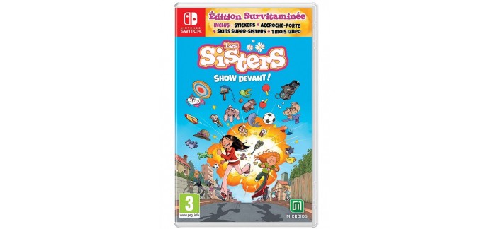 Amazon: Jeu Les Sisters : Show Devant! Edition Survitaminée sur Nintendo Switch à 28,70€