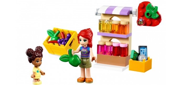 LEGO: L’étal du marché (30416) offerte dès 40€ d'achat de LEGO Friends
