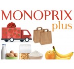 Monoprix: 50€ de réduction dès 100€ d'achat sur votre 1ère commande de courses en Île-de-France