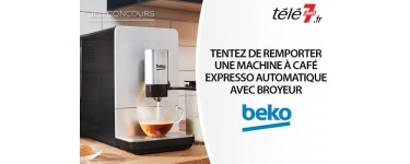 Télé 7 jours: 1 machine à café expresso automatique Beko avec broyeur à gagner