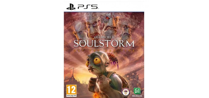 Amazon: Jeu Oddworld Soulstorm Day One Edition sur PS5 à 24,60€