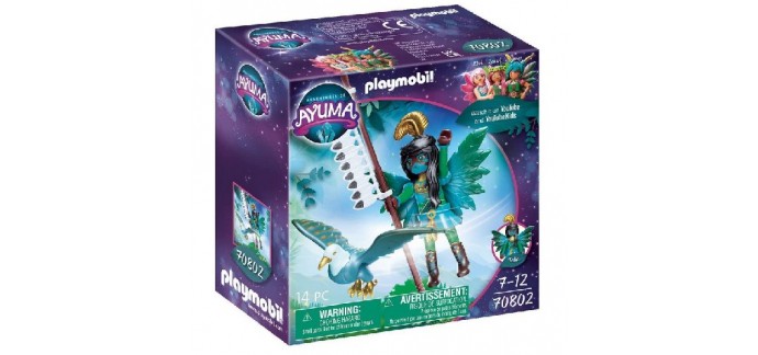 Amazon: Playmobil Ayuma Knight Fairy avec Animal Préféré - 70802 à 8,04€