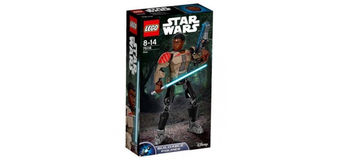 Amazon: Figurine LEGO Star Wars - Finn (75116) à 21€