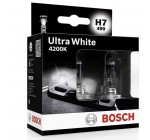 Amazon: Lampes de phare Bosch H7 Ultra White 4200K à 12,07€