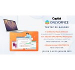 Capital: 1 ordinateur Asus Zenbook + 1 solution Only Office + 4 home serveur Only Office à gagner