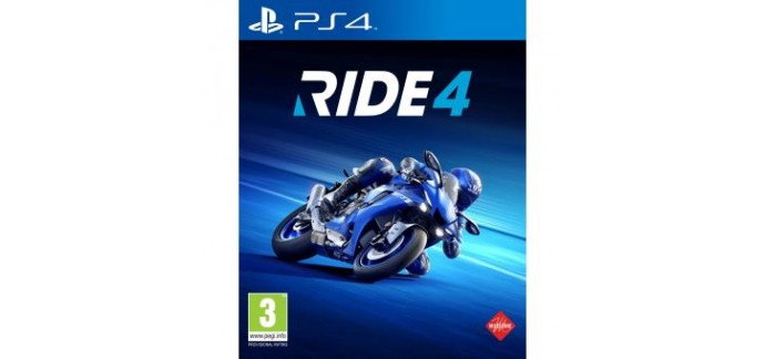 Amazon: Jeu Ride 4 sur PS4 à 9,99€