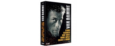 Amazon: Blu-Ray Van Damme : Cyborg + Kickboxer + Mort subite + Double Impact + Chasse à l'homme à 23,99€
